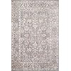Loloi II Skye Collection Printed Distressed Vintage Area Rug, 7'-6" x 9'-6", Grey/Apricot | Amazon (US)