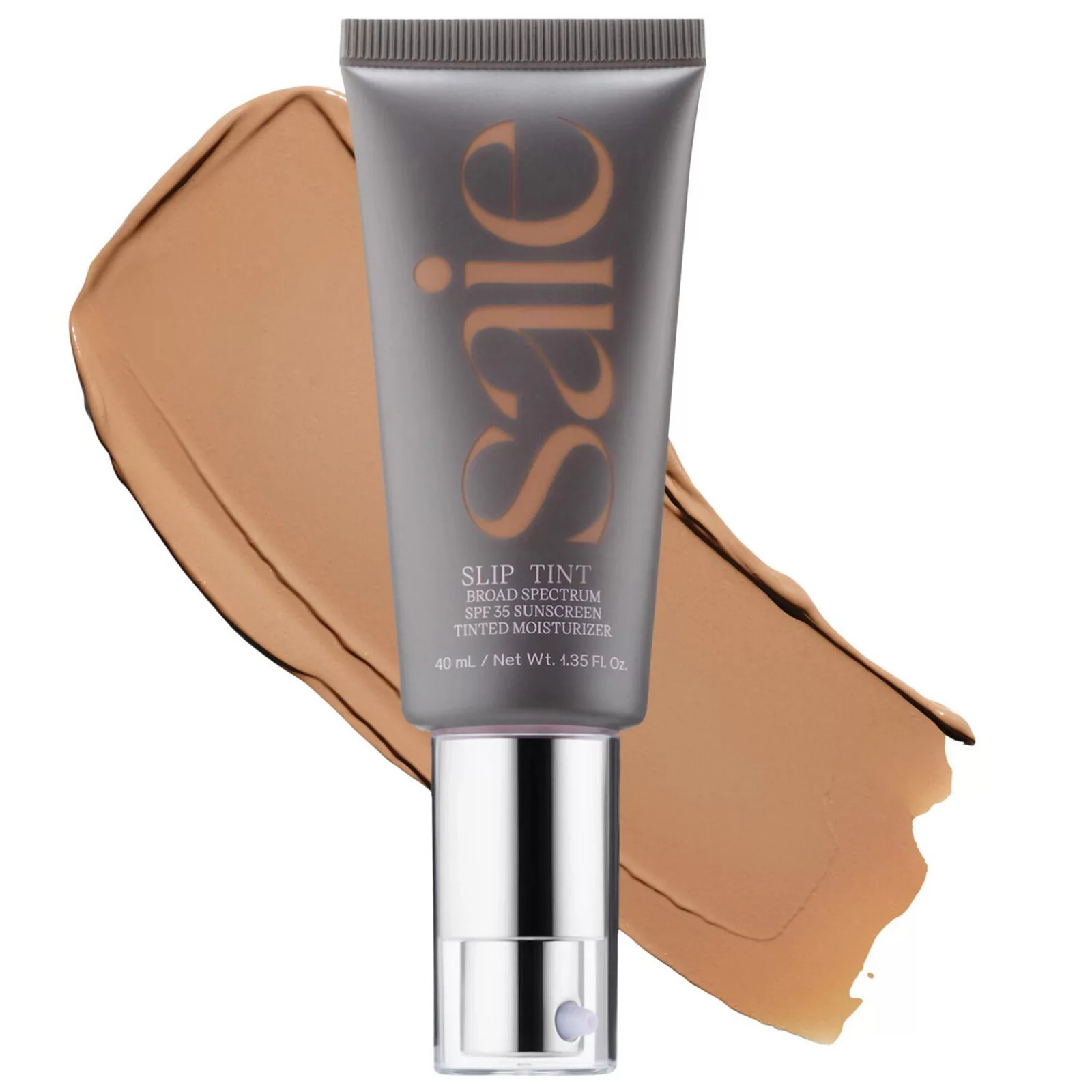 Saie Slip Tint Lightweight Tinted Moisturizer with Mineral Zinc SPF 35 and Hyaluronic Acid, Size: 1.35Oz | Kohl's