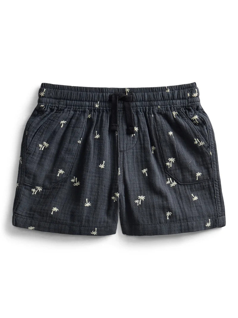 Wonder Nation Boys Cotton Shorts, Sizes 4-18 & Husky | Walmart (US)