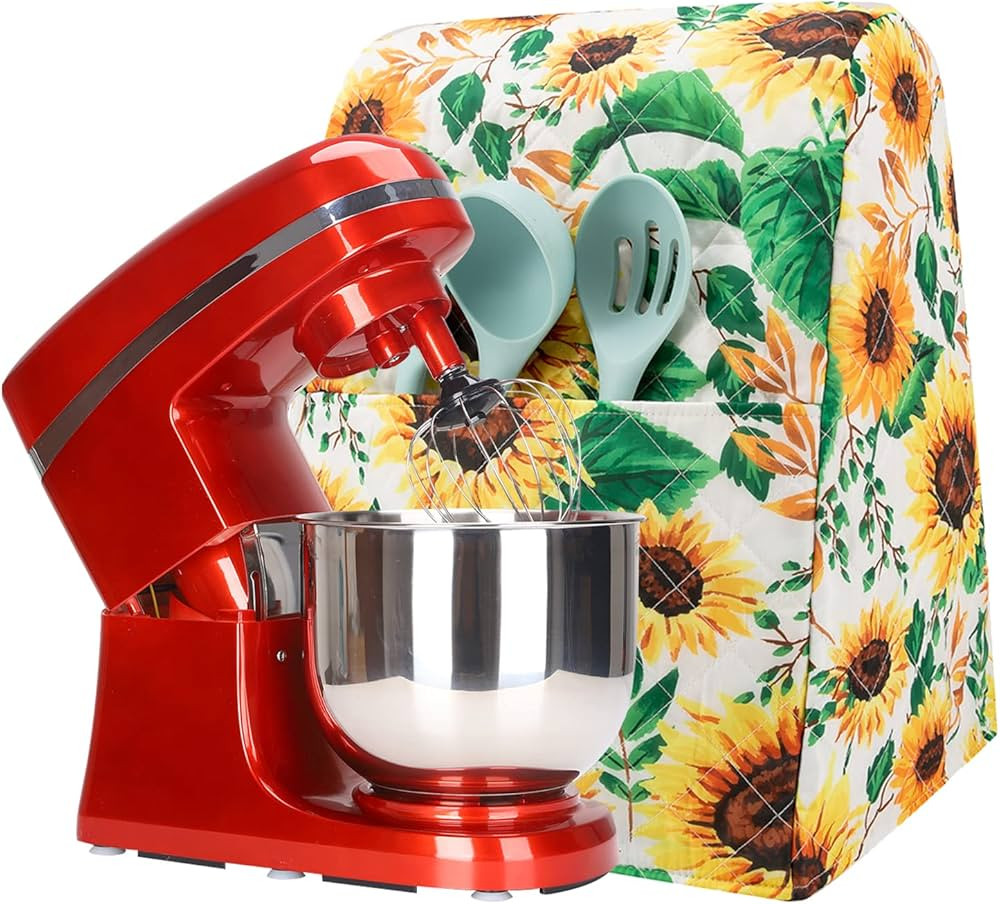 Kitchen Aid Mixer Cover,Kitchen Mixer Cover Compatible with 6-8 Quarts Kitchen Aid Hamilton Stand... | Amazon (US)