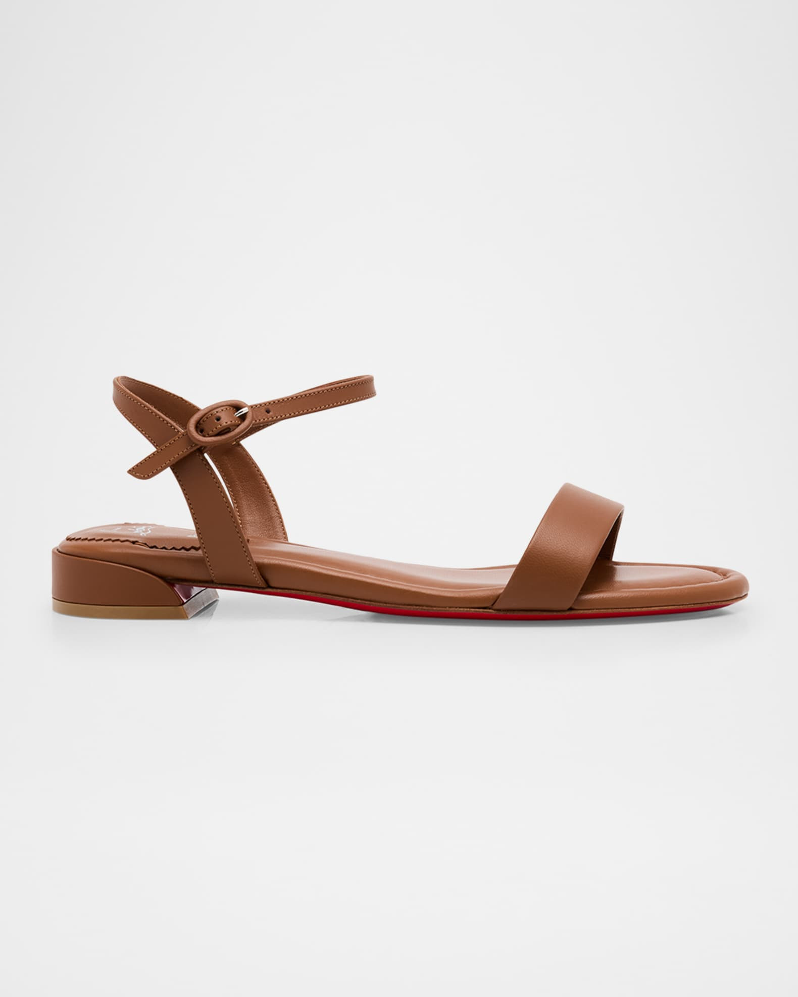 Sweet Jane Red Sole Ankle-Strap Sandals | Neiman Marcus