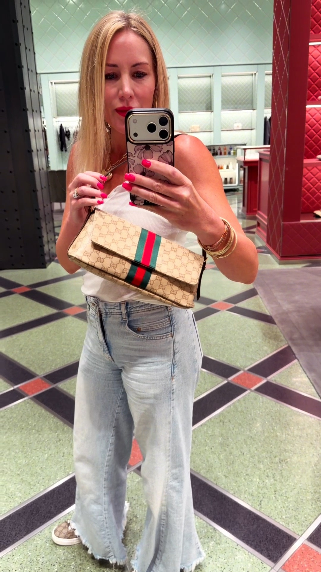 Let’s shop at Gucci 🤎
Forever obsessed with the iconic Gucci print… timeless, classic, and always making a statement.

#LTKselfcare #LTKootd