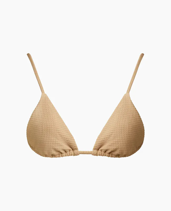 Onia Alexa Bikini Top - Tan - Brown - L | Verishop