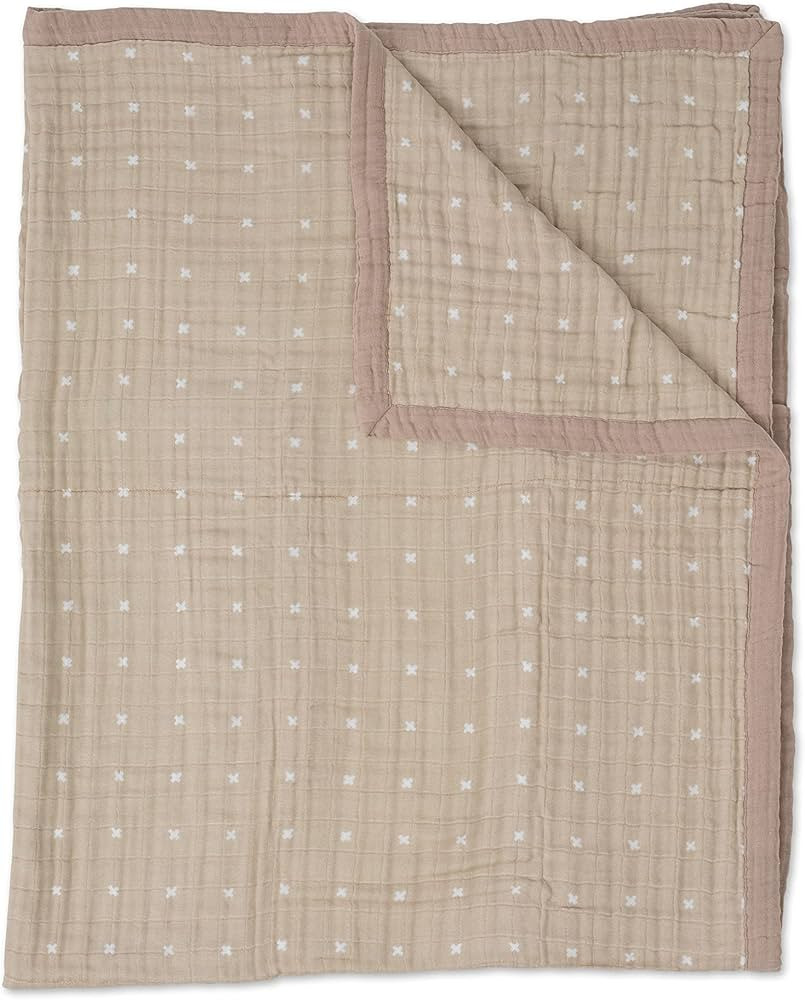 Little Unicorn – Vingate Floral Cotton Muslin Quilt X-Large Blanket| 100% Cotton | Super Soft |Toddl | Amazon (US)