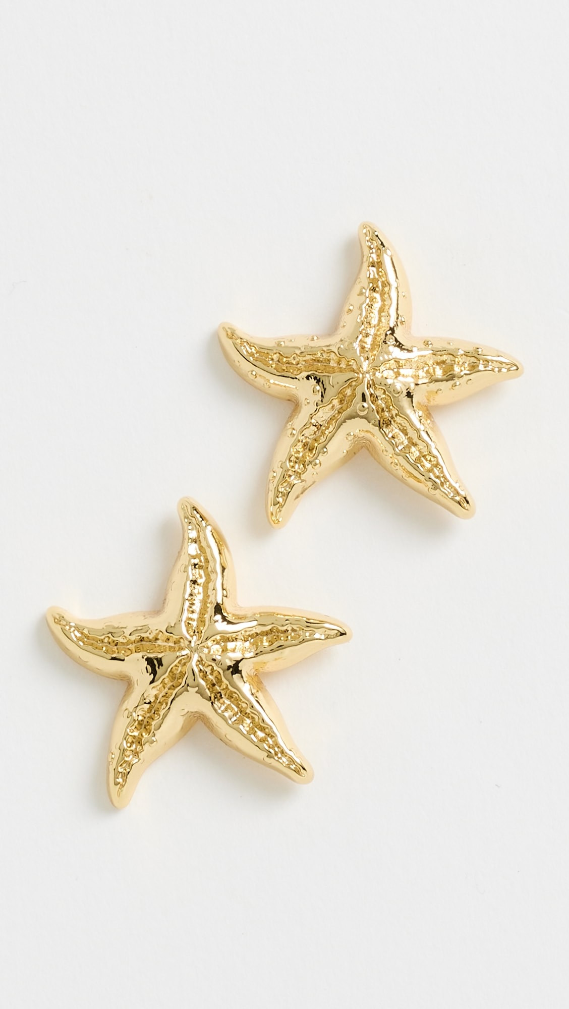 Starfish Button Earrings | Shopbop
