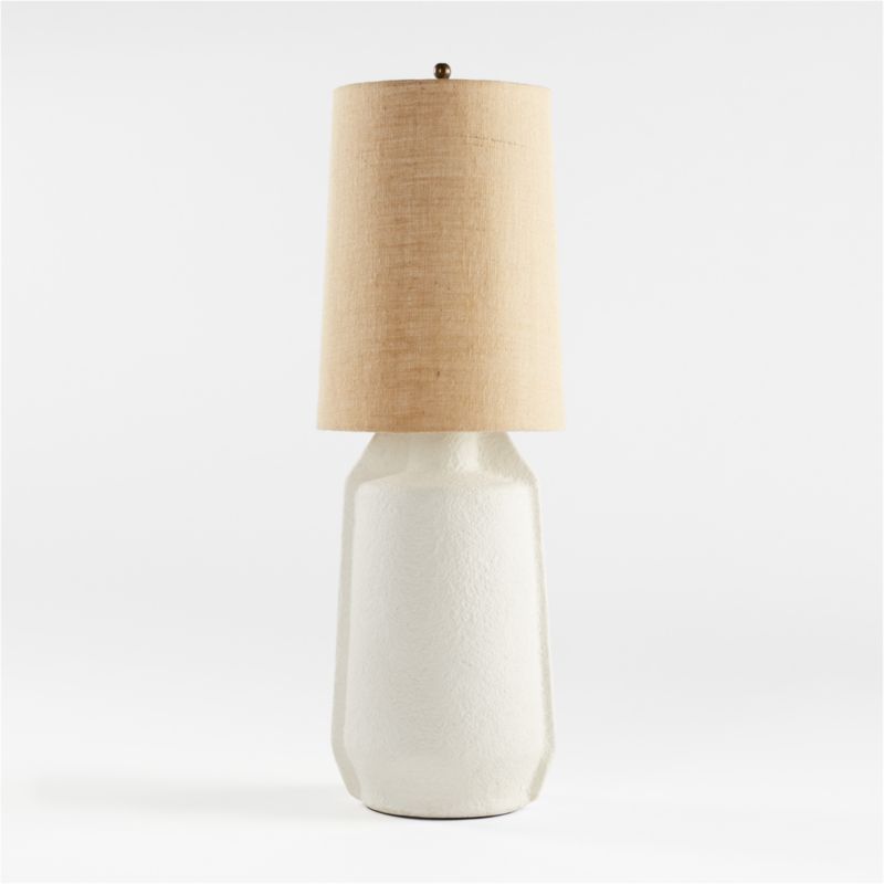 Cassi White Table Lamp + Reviews | Crate & Barrel | Crate & Barrel