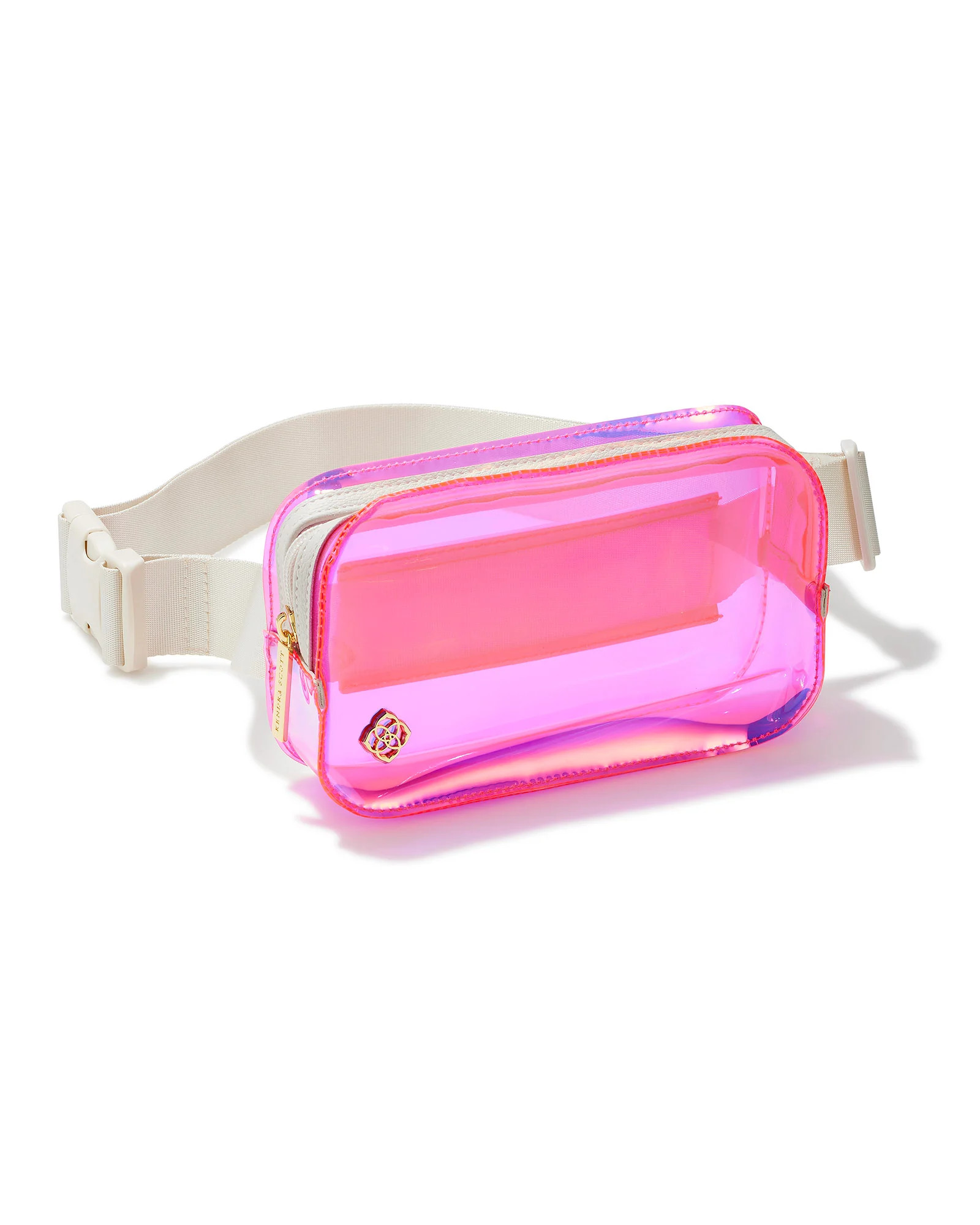 Clear Belt Bag in Pink Iridescent | Kendra Scott | Kendra Scott
