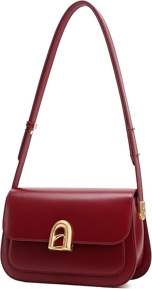 LA FESTIN Leather Shoulder Bag For Women - Adjustable Strap Crossbody Purses, Satchel Bags For Wo... | Amazon (US)