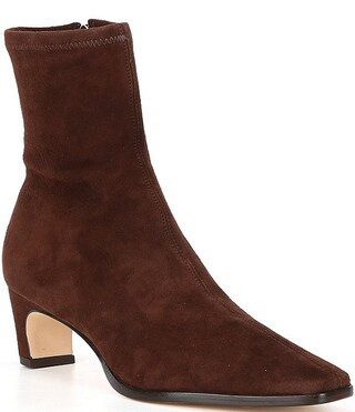 Antonio Melani Mae Stretch Suede Dress Booties | Dillard's | Dillard's
