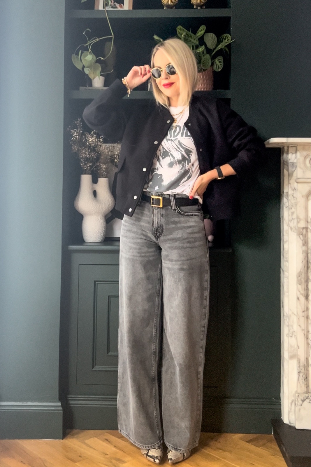 Wide leg grey jeans are the one!!! 

#LTKautumn #LTKuk #LTKeurope