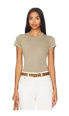 LA Made Basic Tee in Moss from Revolve.com | Revolve Clothing (Global)