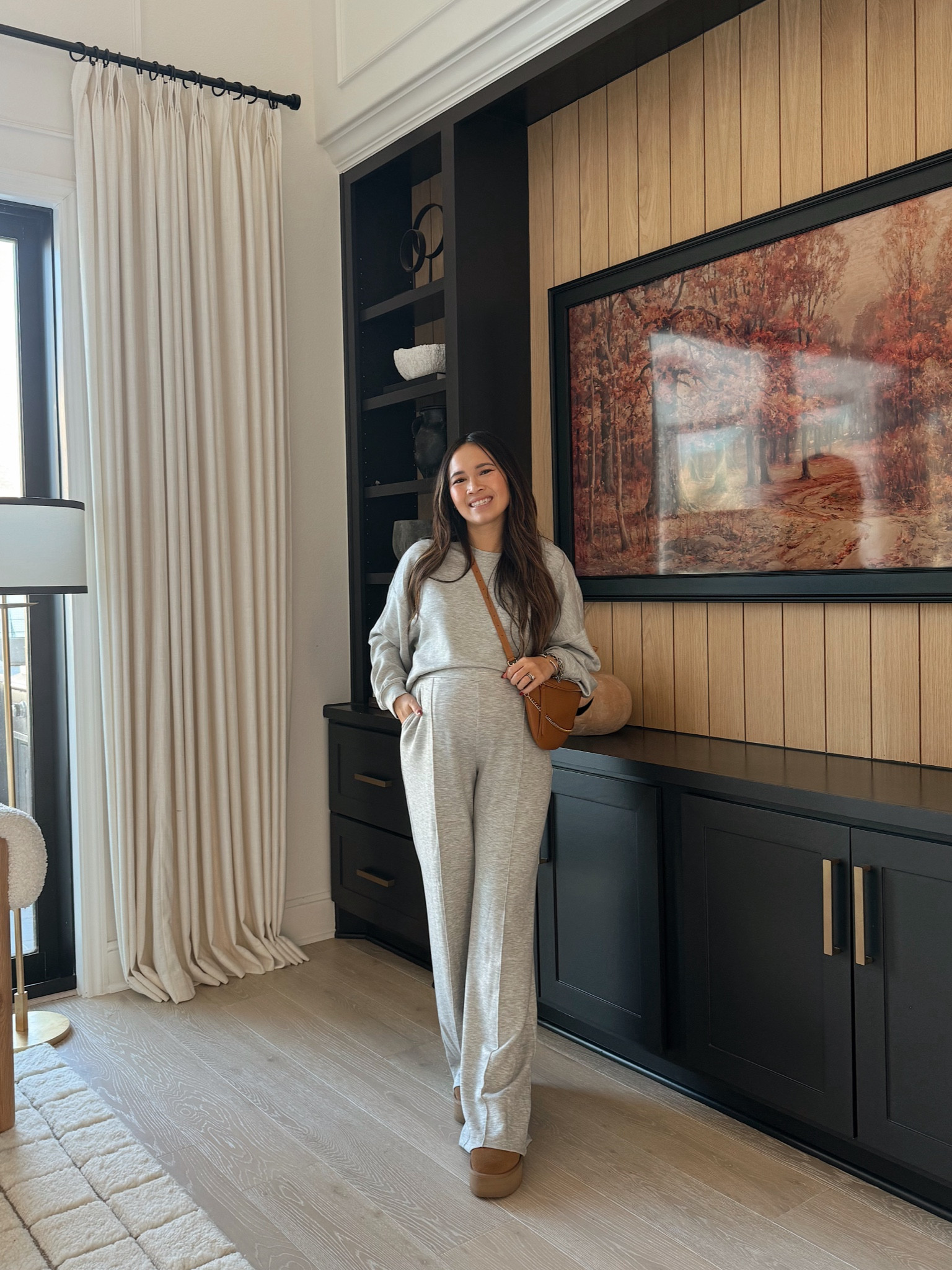 Grey lounge set! Wearing a medium and the bottoms have a great stretch. @walmart @walmartfashion #walmartpartner #walmartfashion #liketkit @shop.ltk 

#LTKBump