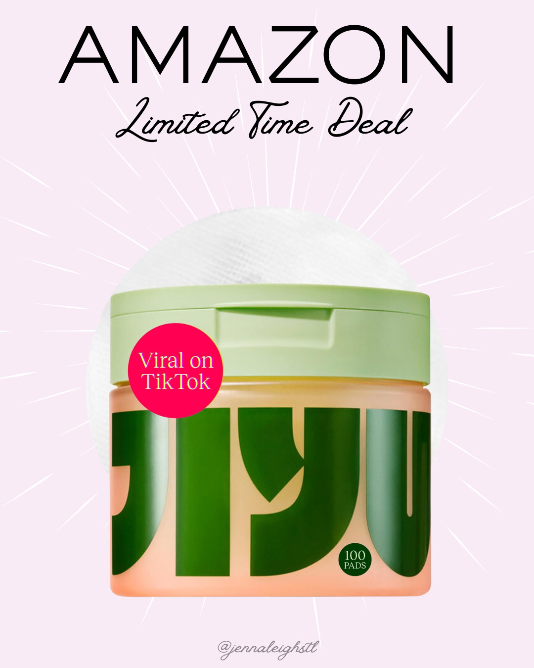 Amazon limited time deal on JiYu toning polish pads, a Korean skincare favorite for dark spots, wrinkles, and dull skin. They are a number one best seller in facial scrubs and you can save $10 right now. 

 #LTKgrwm #LTKSaleAlert #LTKBeauty