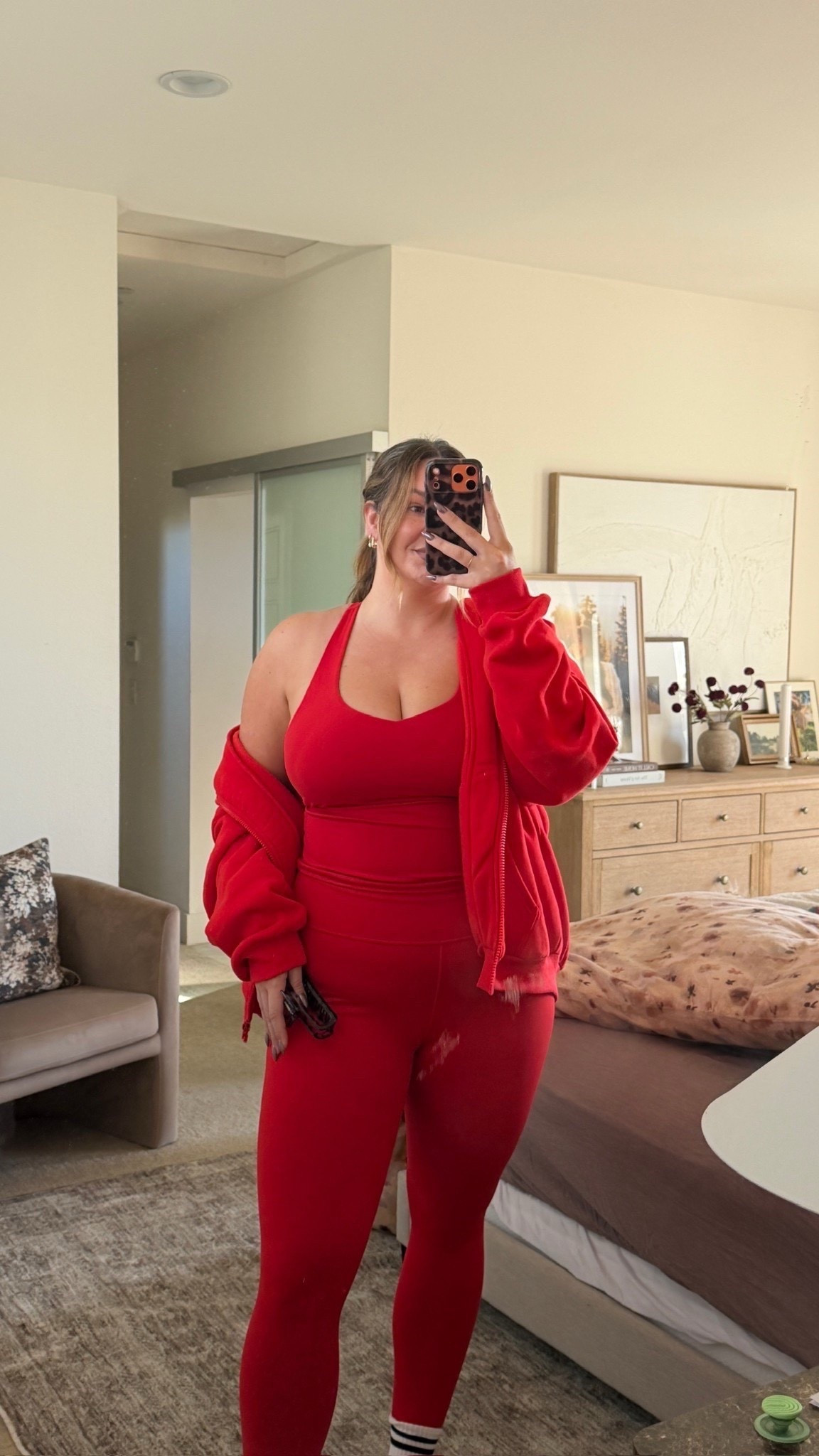 Fun workout set!!❤️ 

Jacket is low on stock in this color! 

wearing XL in all!

get 70 - 80% off your first fabletics order you can sign up here:) http:// fabletics.com/
VanessaEtheridge

affordable activewear, cozy wear, what to wear to the gym, vanessa etheridge, vanezznezz, workout sets that don't match, leggings outfits

#LTKActive #LTKMidsize #LTKSeasonal