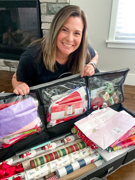 Organize your wrapping paper with this awesome organizer that is like your very own portable wrapping station.

#LTKsalealert #LTKHoliday #LTKGiftGuide