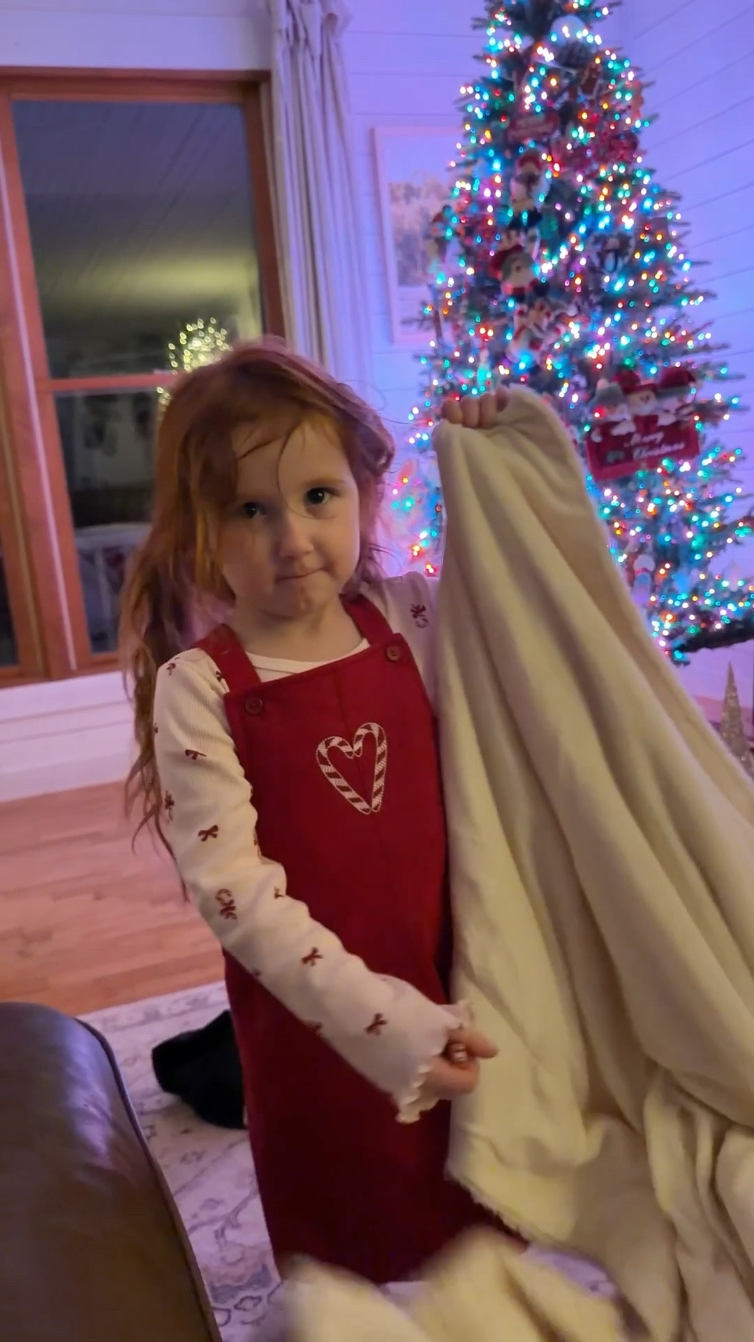 $15 Christmas dress, Christmas tree, blankets 

#LTKHoliday #LTKKids #LTKCyberWeek