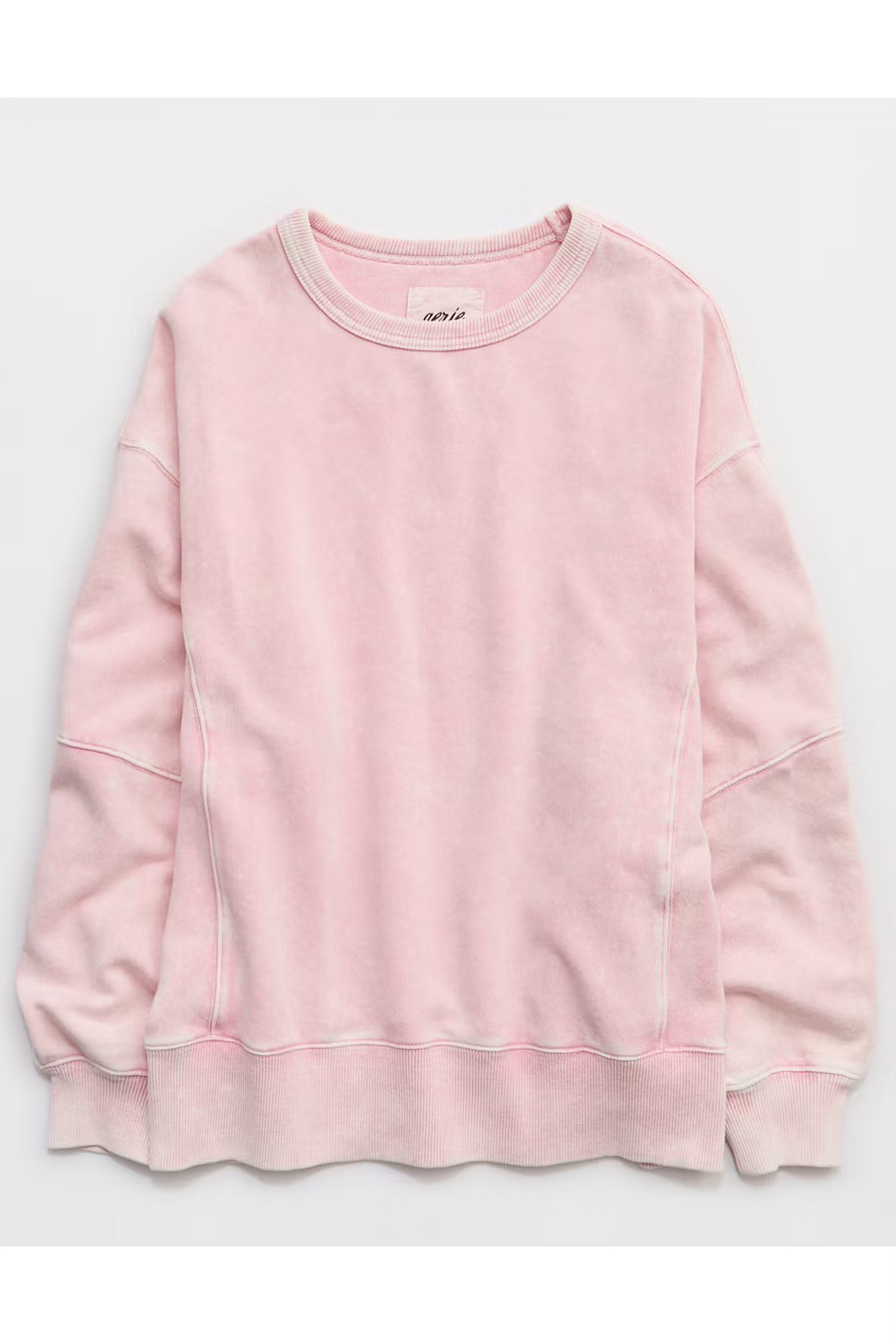 Aerie Go-To Sweatshirt Women's Club Pink M | Aerie