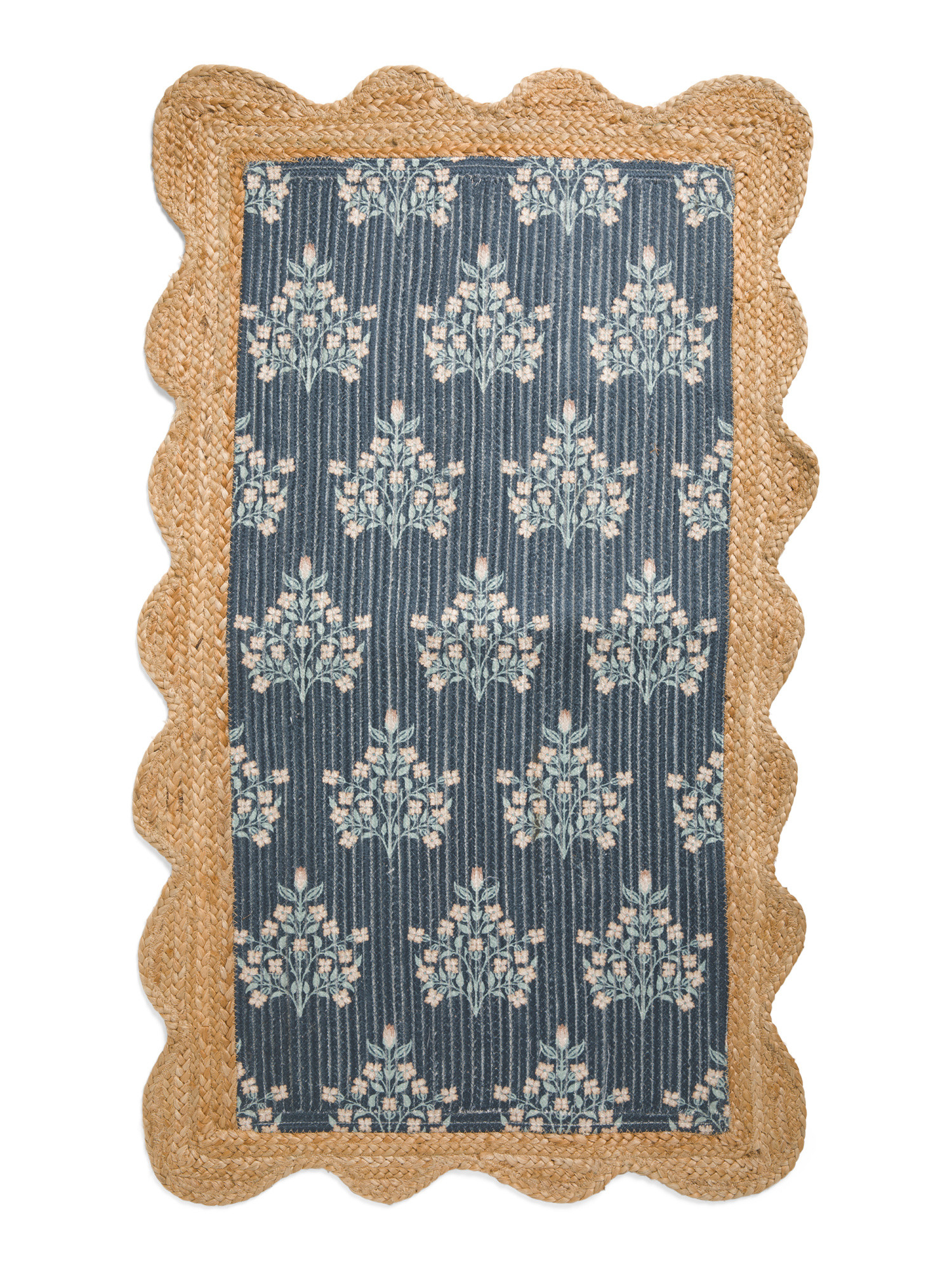 27x45 Woodland Weeds Floral Printed Jute Runner | Home | Marshalls | Marshalls