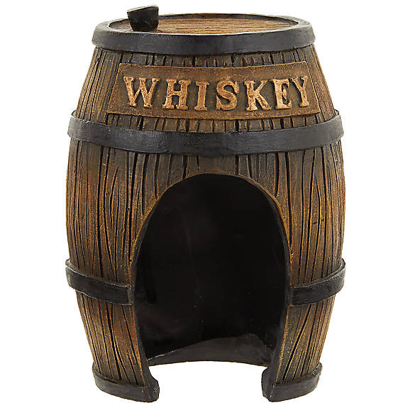 Top Fin® Whiskey Barrel Aquarium Ornament | fish Ornaments | PetSmart | PetSmart