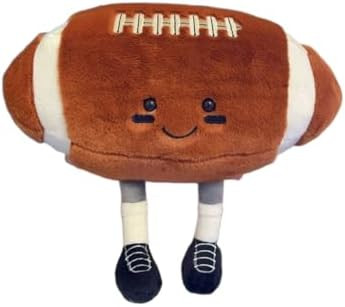 YUDONG 12 Inch Soft Plush Sports Football Pillow- Adorable Football Plush Toy, Fun Spherical Stuf... | Amazon (US)