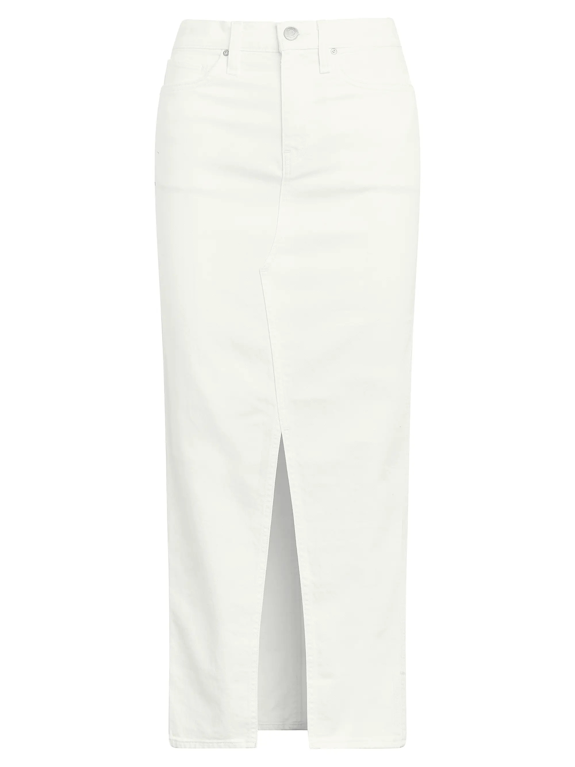 Reconstructed Denim Midi-Skirt | Saks Fifth Avenue