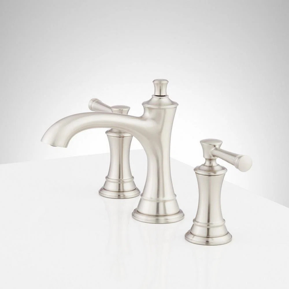 Beasley 1.2 GPM Widespread Bathroom Faucet with Pop-Up Drain Assembly 480488 | Wayfair North America