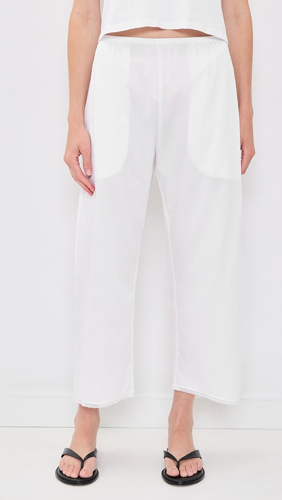 Yoko Lace Crop Pants | Shopbop