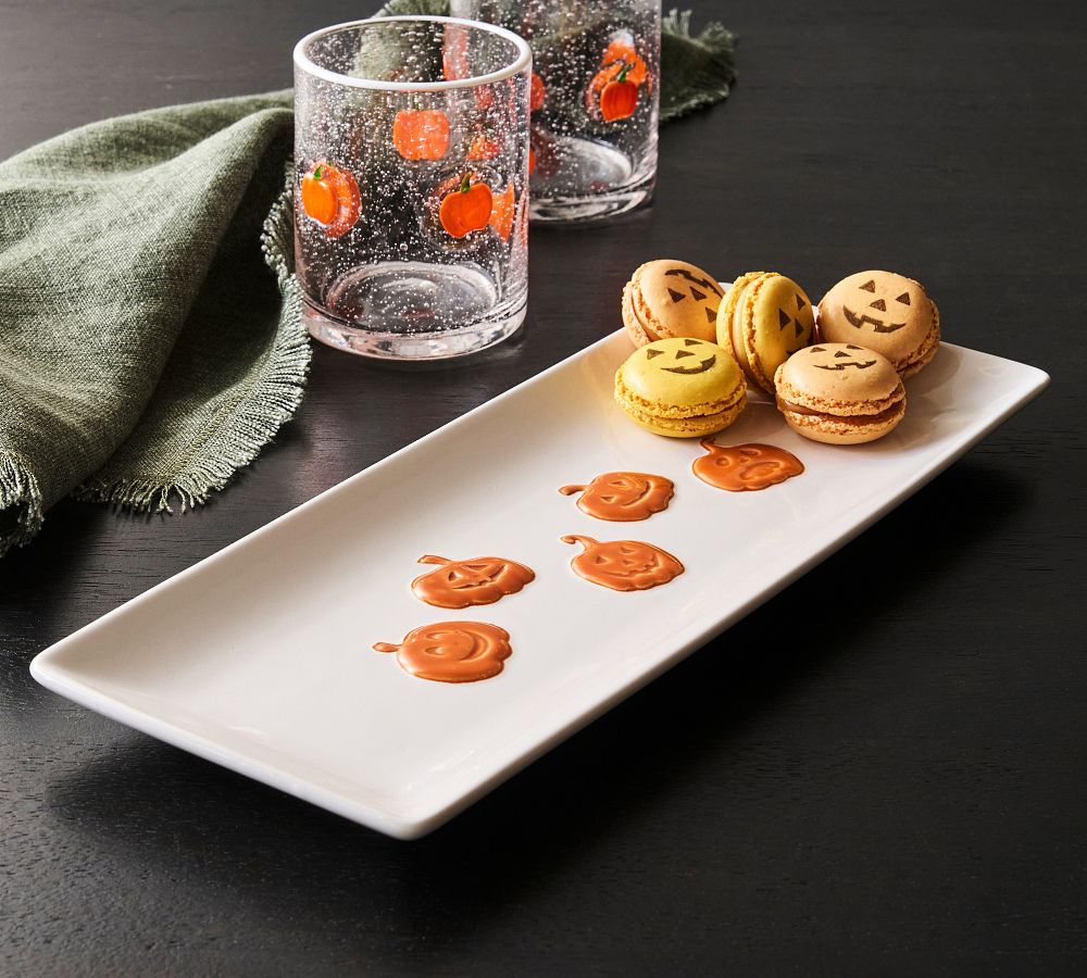 Jack-O’-Lantern Whimsy Stoneware Cookie Platter | Pottery Barn (US)