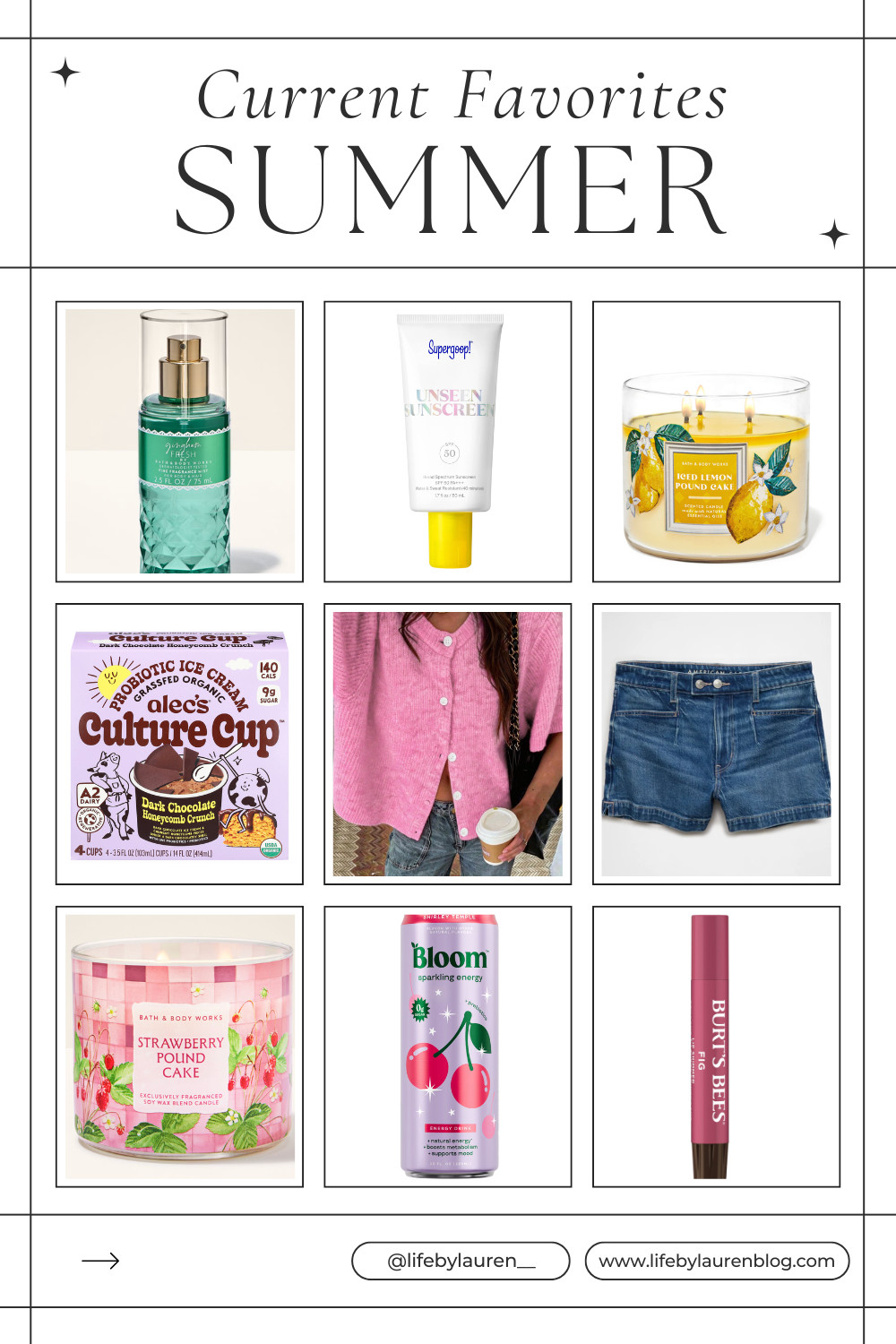 Sharing everything I'm loving for Summer☀️ Check out my blog for full recs and details on my blog! 

 #LTKfoodie #LTKSeasonal #LTKBeauty