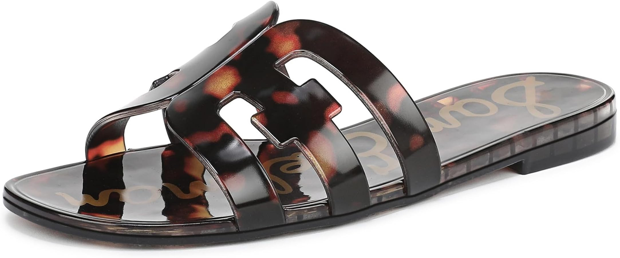 Sam Edelman Women's Bay Jelly Flat Sandal | Amazon (US)