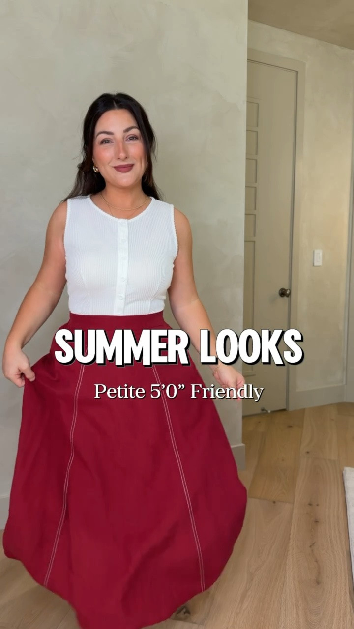 Summer outfits from Amazon! 

Tops, skirts and dresses size small 
(5'0" 140lbs) 
Petite friendly

#LTKootd #LTKPetite #LTKSaleAlert