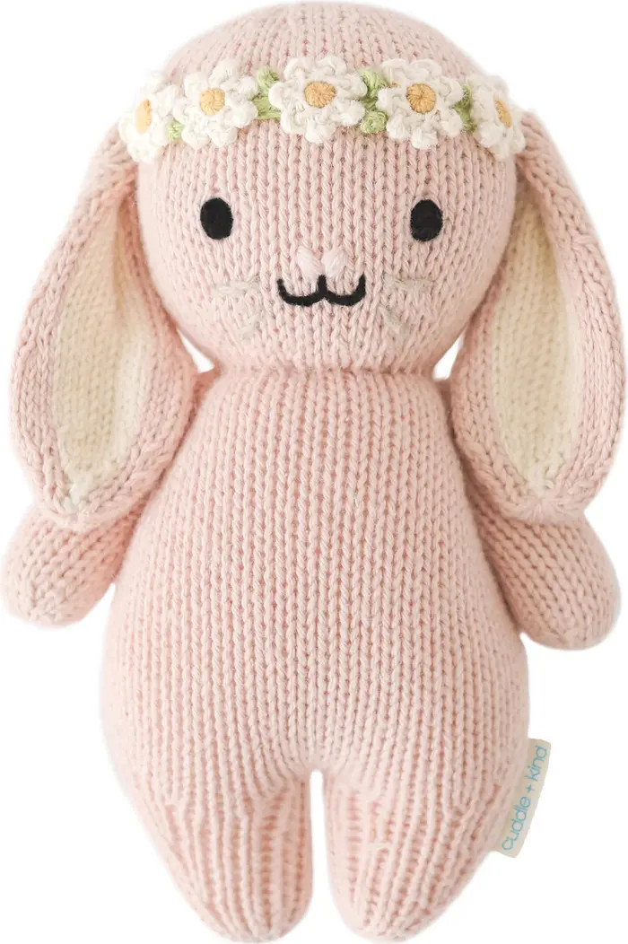 cuddle+kind Baby Bunny Flower Crown Stuffed Animal | Nordstrom | Nordstrom