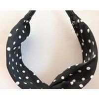 Hand made hair band With polka dot | Etsy (US)