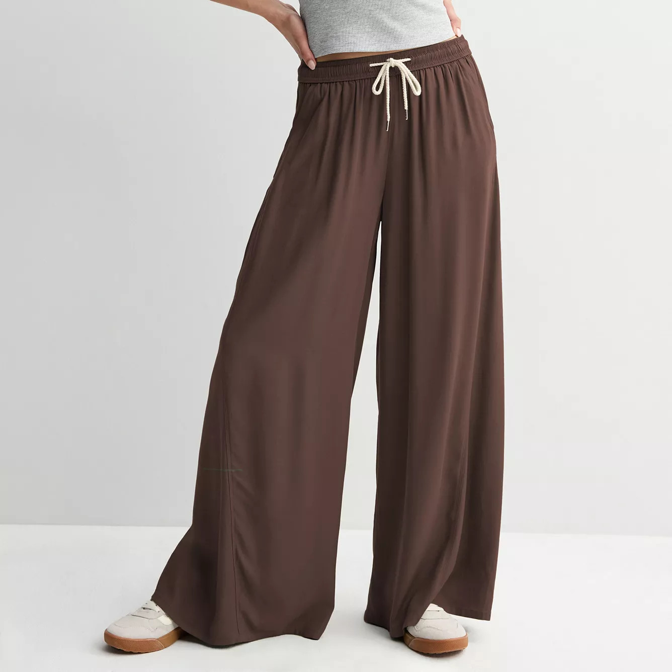Juniors' SO\u00ae High Rise Baggy Wide Leg Pants | Kohl's