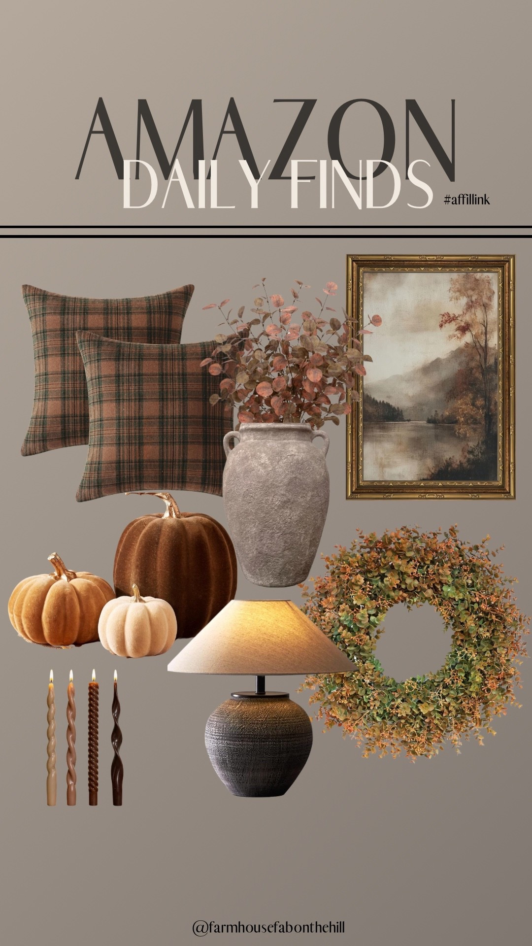 Amazon fall fab finds 🤎

#LTKSeasonal #LTKHome #LTKSaleAlert