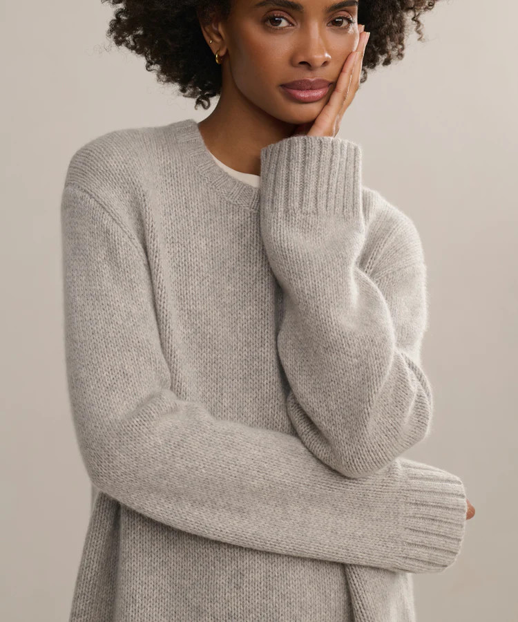 Cashmere Amelia Crewneck | Jenni Kayne