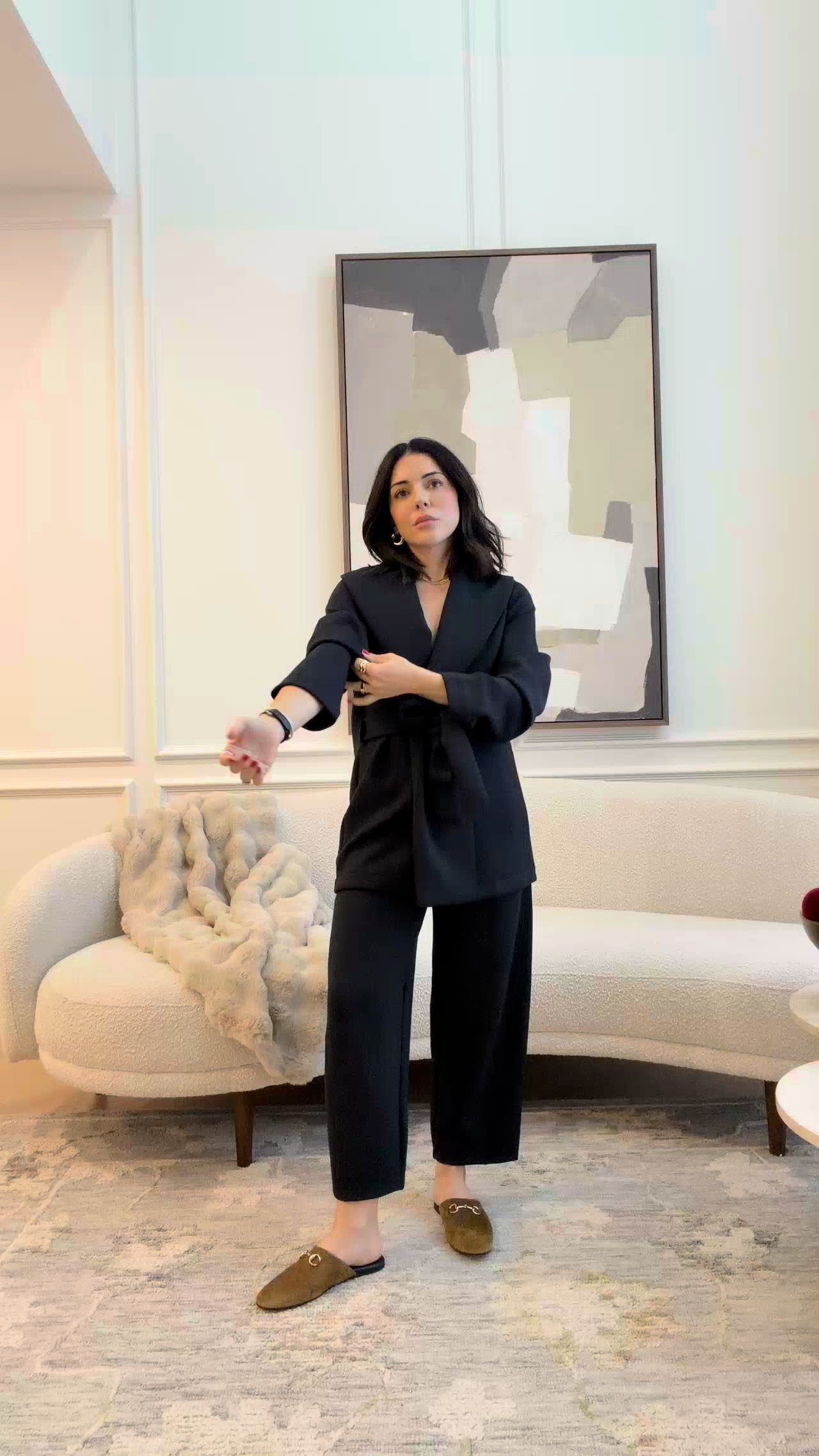 Would you believe me if I told you I was wearing @spanx AirEssentials??? They just launched AirEssentials Luxe- they are so versatile, perfect for the office but also comfortable enough to wear on a plane! Use code GIULIANIXSPANX for 15% off (new members) + free shipping! 

#spanxpartner
 

 #LTKcanada #LTKstyletip