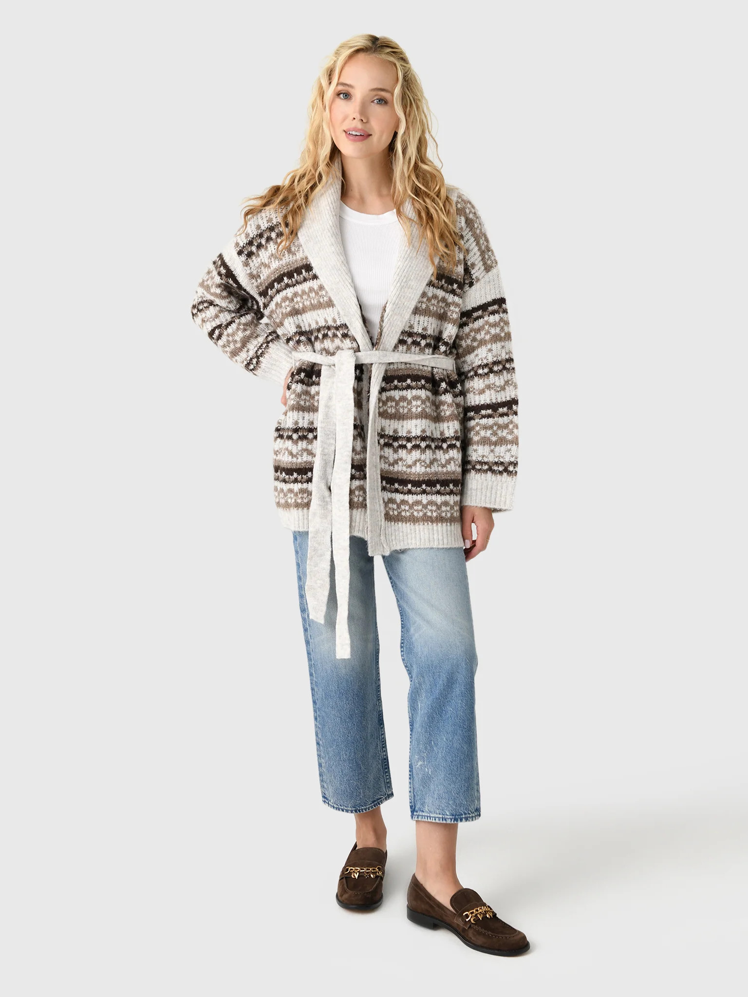 LENÚ
                      
                     Women's Chalet Wrap Cardigan | Saint Bernard