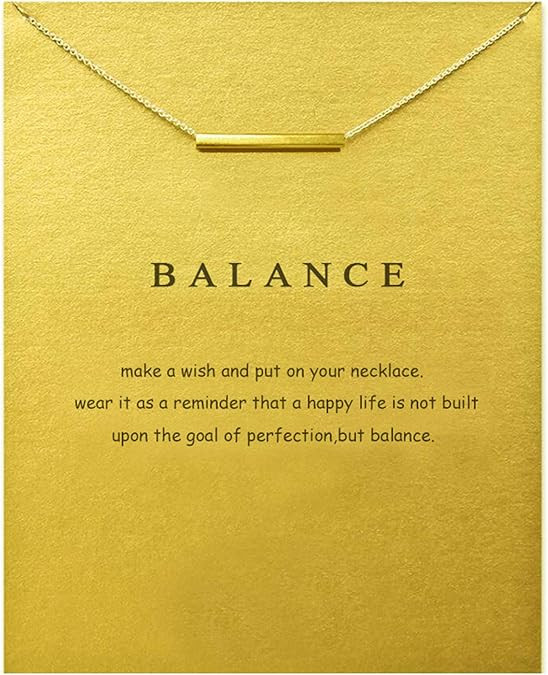 Baydurcan Friendship Anchor Compass Necklace Good Luck Elephant Pendant Chain Necklace with Messa... | Amazon (US)