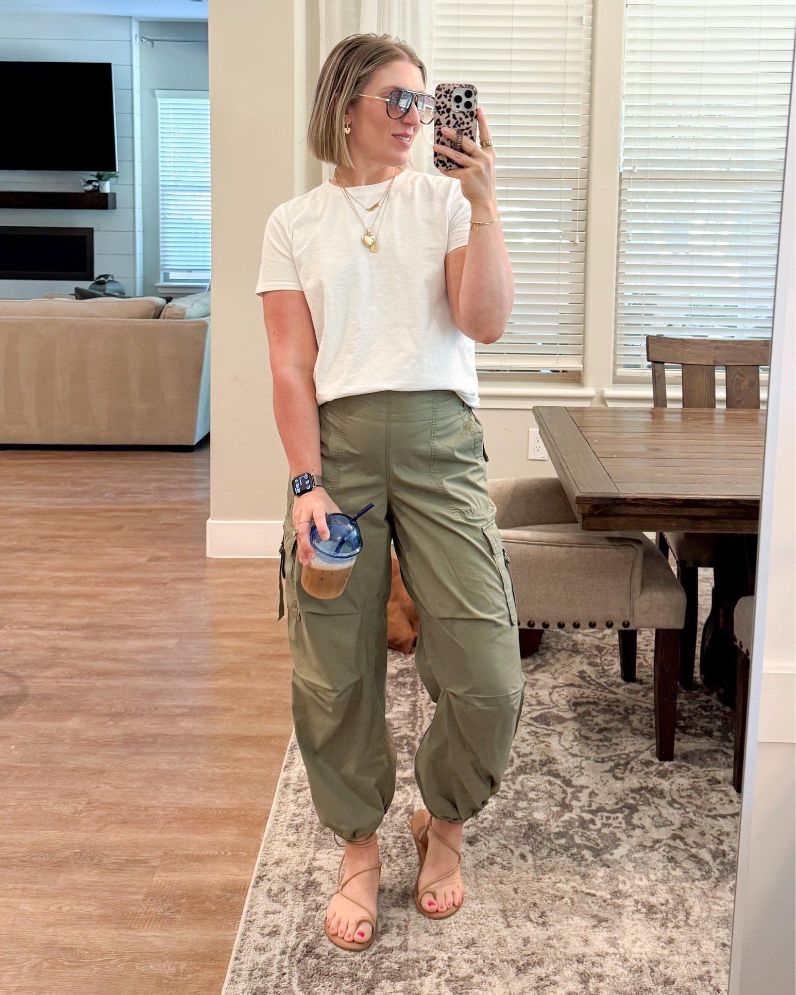 Green cargo pants are GIVING me life right now!!! Reminds me of High School!!!

#LTKdayinmylife #LTKmomlife
