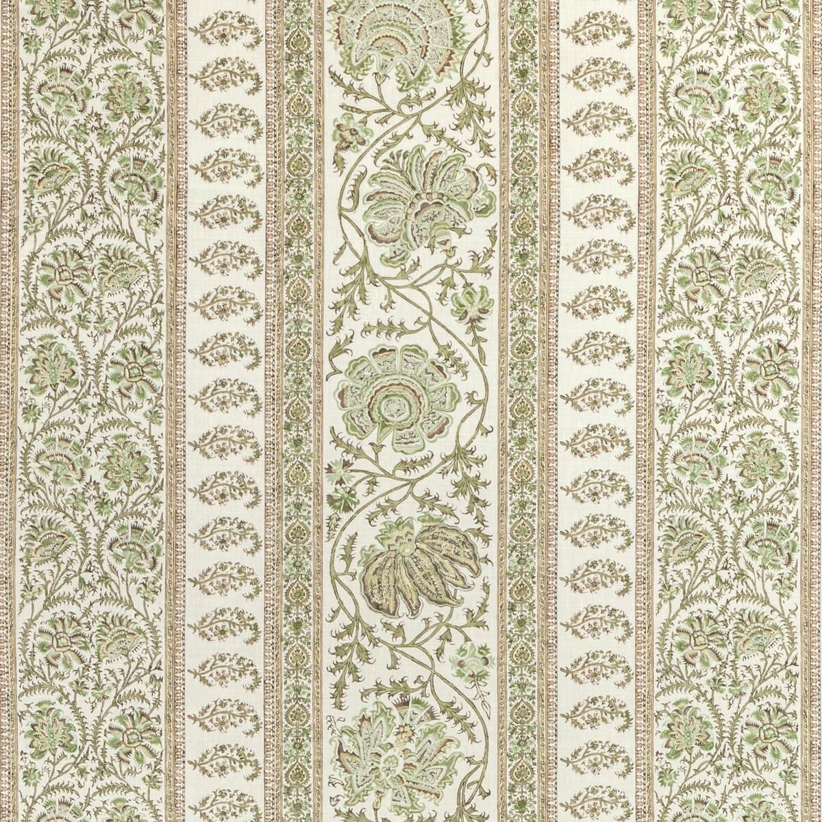 Lee Jofa Indiennes Stripe Ivy Fabric | DecoratorsBest