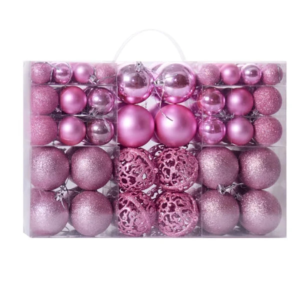 100pcs Christmas Tree Balls, Shatterproof Christmas Ball Ornaments Set, Christmas Tree Decoration... | Walmart (US)