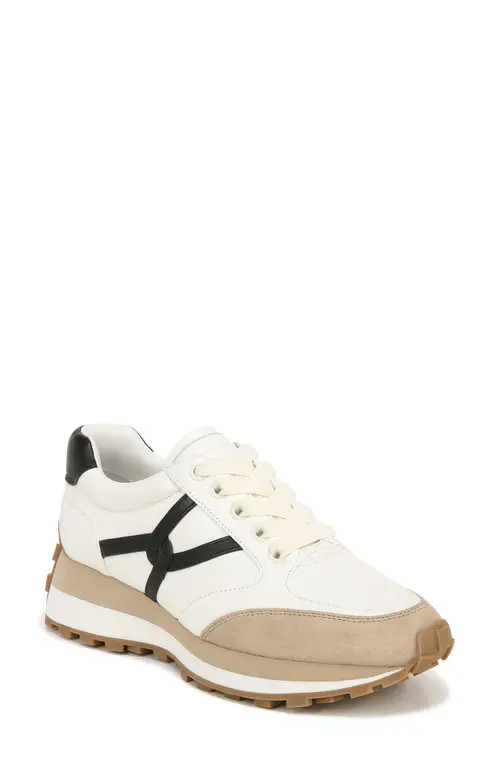 Veronica Beard Valentina Sneaker in Coconut/Black at Nordstrom, Size 6.5 | Nordstrom