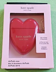 KATE. SPADE HEART APPLE AIRPODS CASE:NIB RED HEART 196021011375 | eBay | eBay US