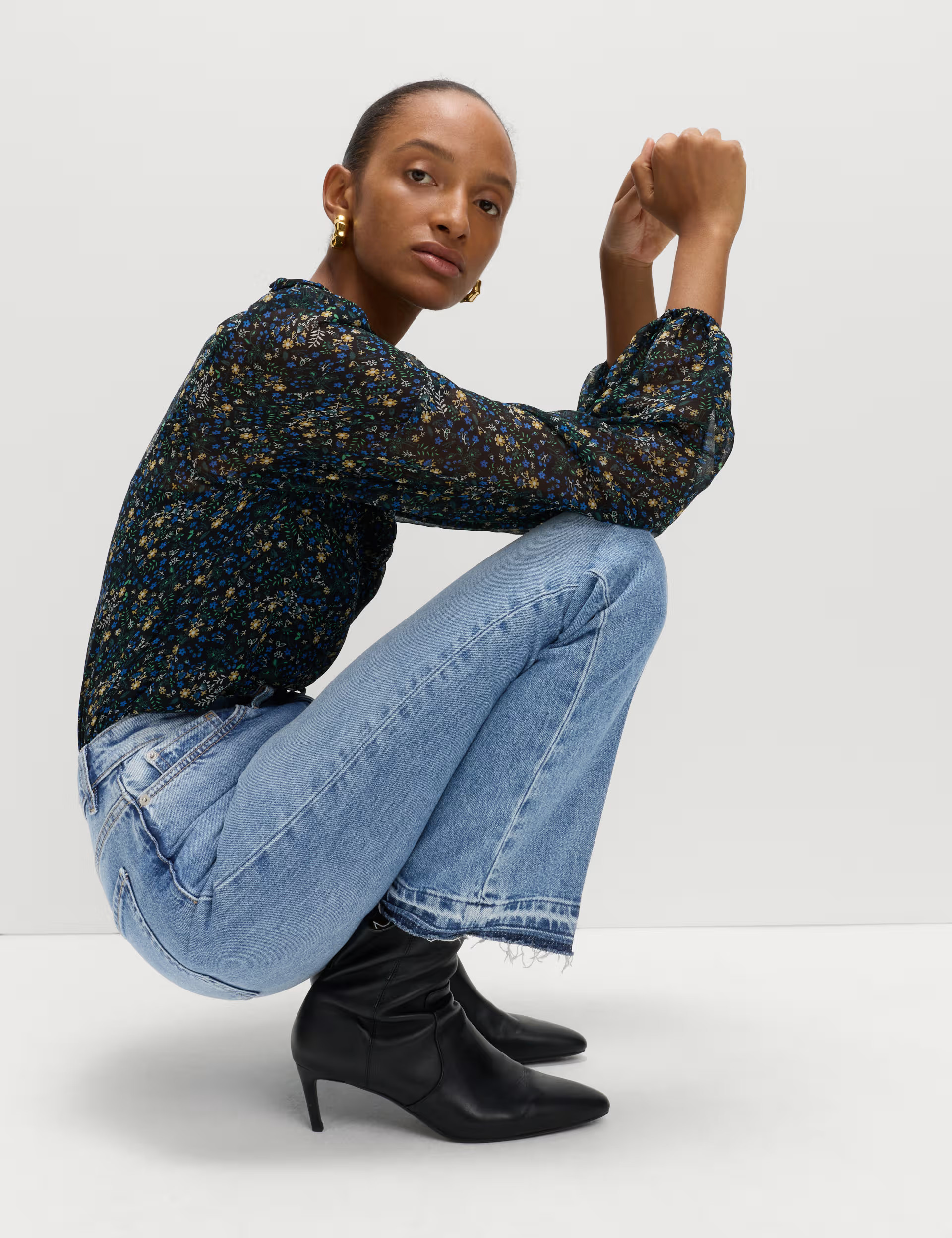 Premium High Rise Authentic Slim Jeans | Marks & Spencer (UK)