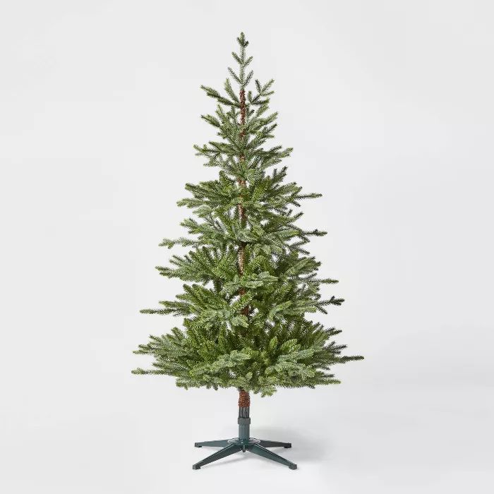 5.5ft Unlit Artificial Christmas Tree Green Indexed Balsam Fir - Wondershop™ | Target