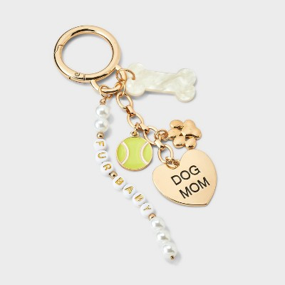 Dog Mom Bag Charm - A New Day™ Gold | Target