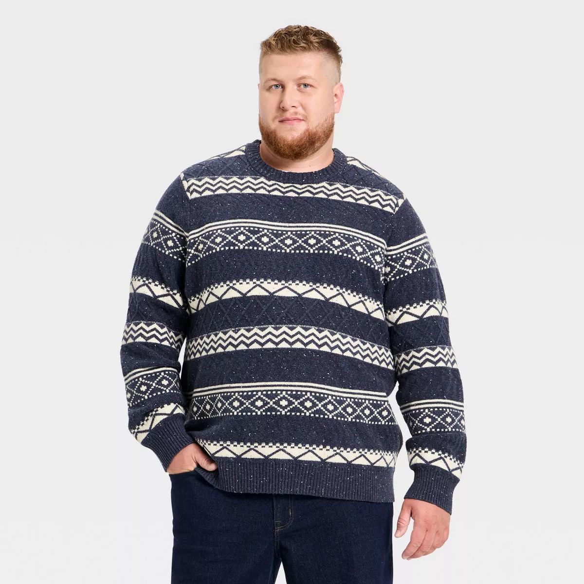 Men's Fair Isle Sweater - Goodfellow & Co™ | Target