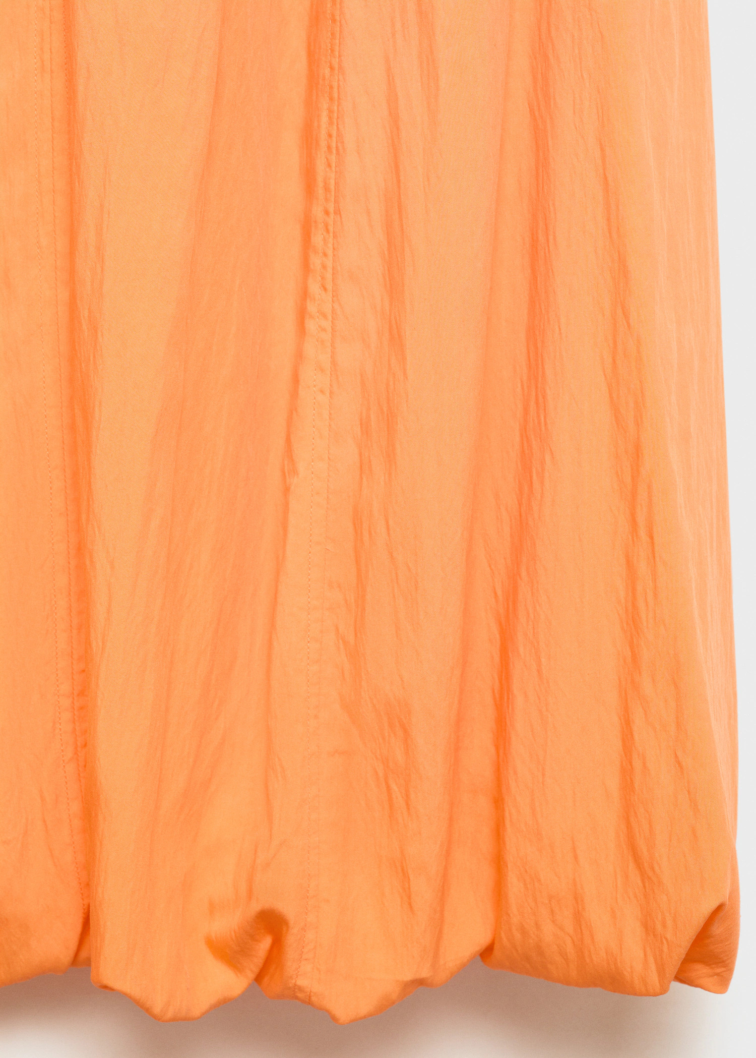 Midi-dress with puffed hem - Women | MANGO USA | Mango (US/MX/AU)