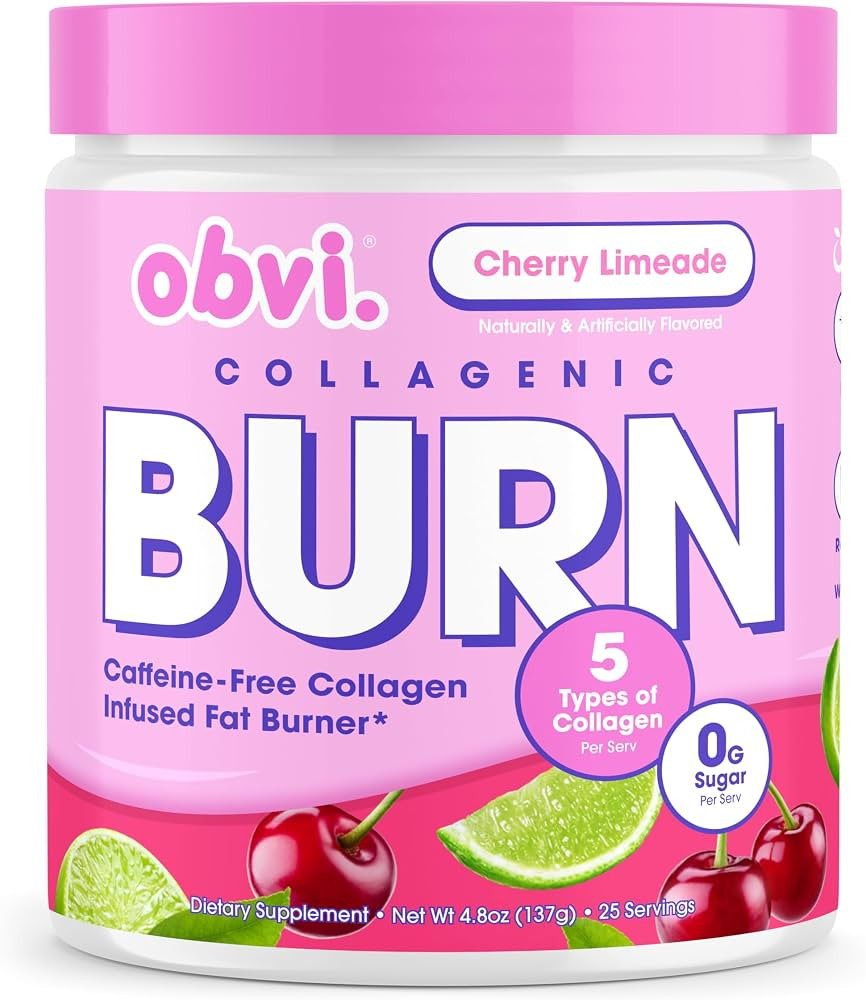 Obvi Collagenic Burn Powder | Multi-Collagen Blend with GBB, Ashwagandha & Green Coffee | Boosts ... | Amazon (US)
